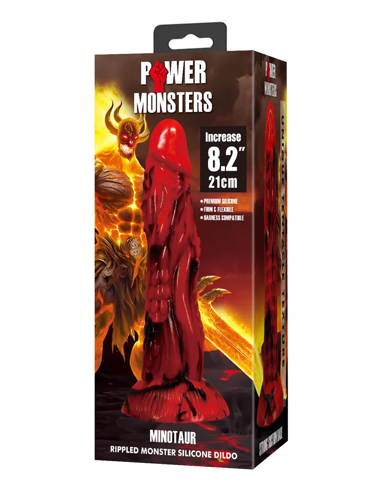 Minotaur Monster Silicone Dildo 21 cm - Dragon dildo 3 [full]