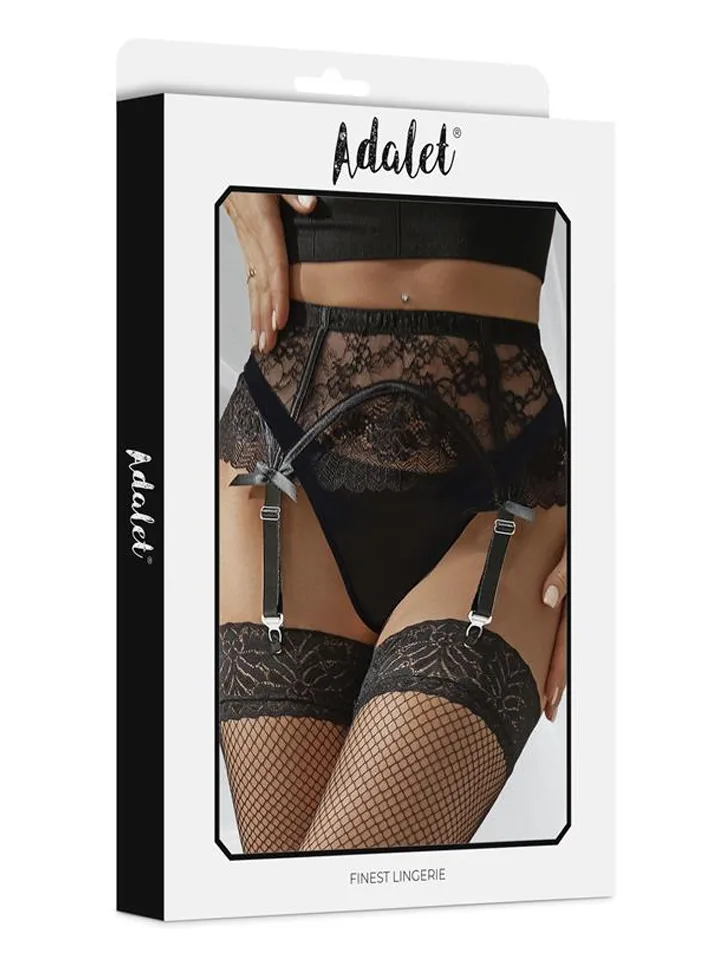 Miranda Lace Garter With Panties - Keliaraiščio diržo laikiklis 3 [full]