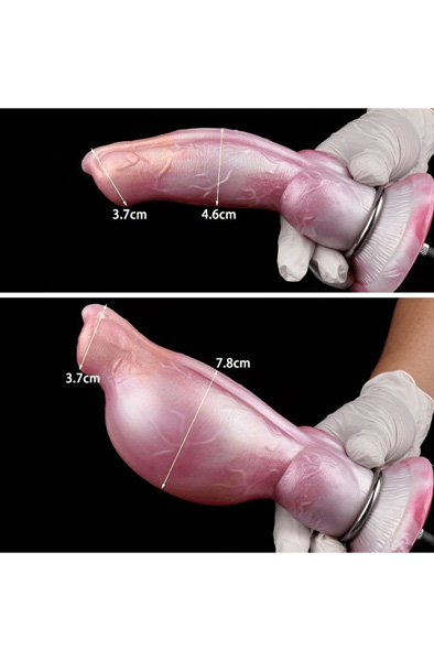 Monstar Beast 88 Inflatable Dildo 19,5 cm - Pripučiamas dildo 5