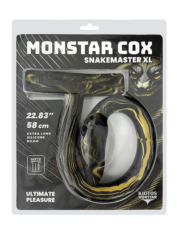 Monstar Cox Snakemaster XL 58 cm - Ypač ilgas analinis dildo 3 [full]