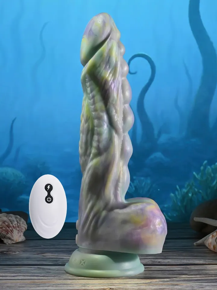 Monster's Ball Vibrating Thrusting Dildo - Dragon dildo 1 [full]