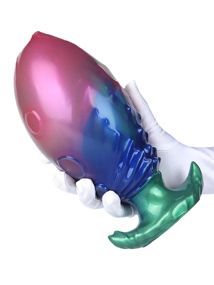 Monster Thrill Inflatable Plug 14 cm - Pripučiamas analinis kaištis 3 [full]