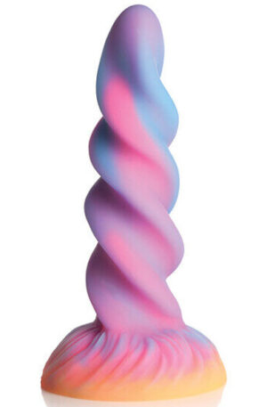 Moon Rider Glow In The Dark Unicorn Dildo 20,5 cm - Dragon dildo 1