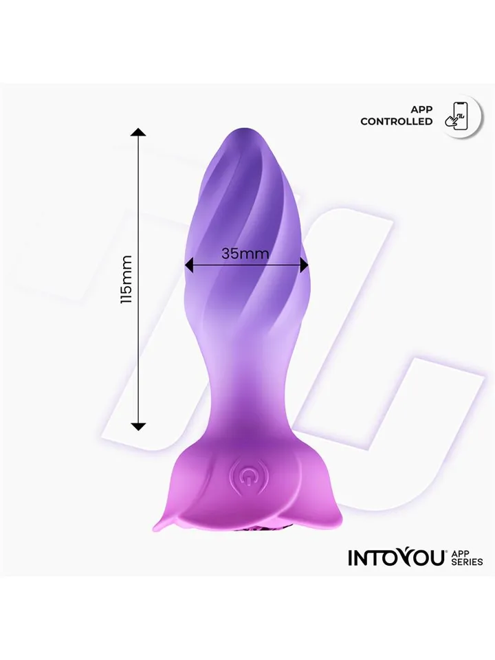 Moxy Butt Plug With 360 Rotation & App - Vibruojantis analinis kištukas 5 [full]