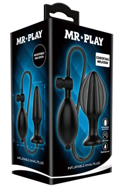 Mr Play Inflatable Anal Plug - Pripučiamas analinis kaištis 2