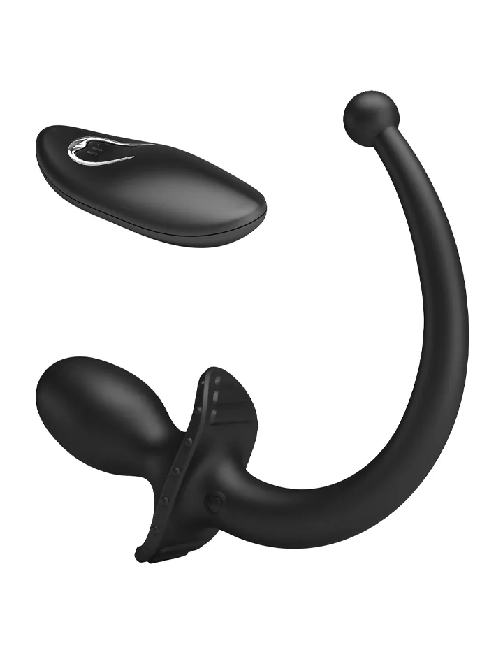Mr. Play Remote Control Vibrating Butt Plug Tail - Vibruojantis analinis kištukas 2 [full]