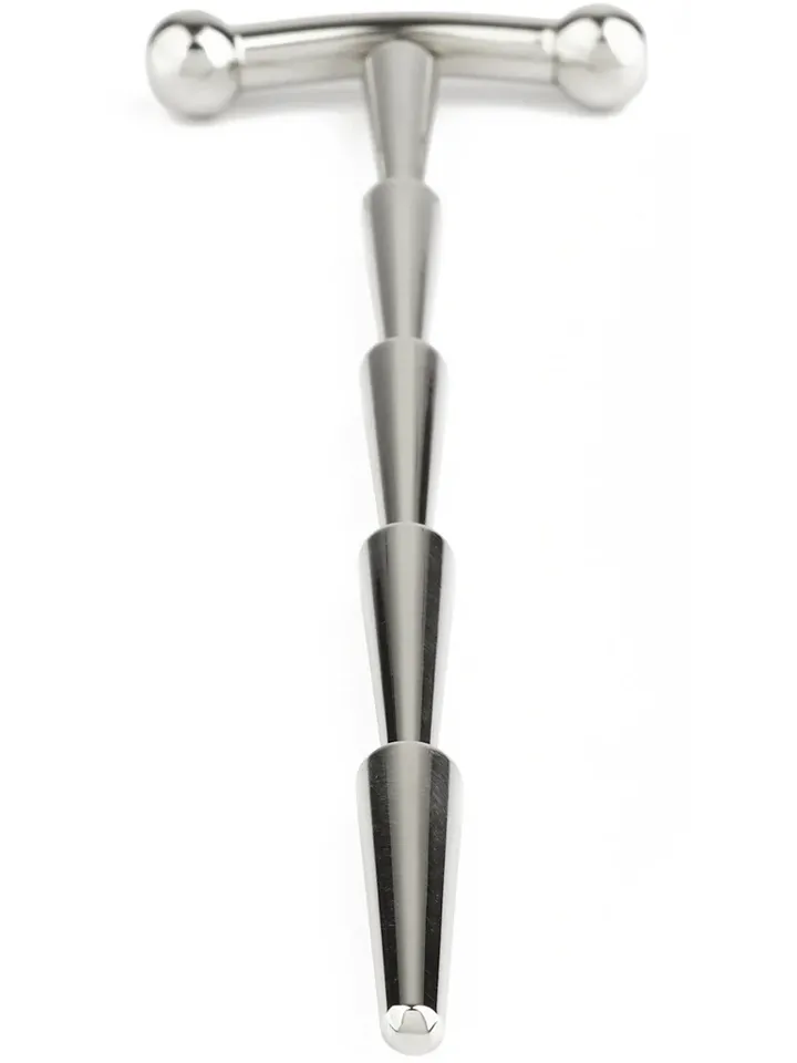 Mr. Steel Smooth Cum Rattle Penis Plug - Dilatorius 1