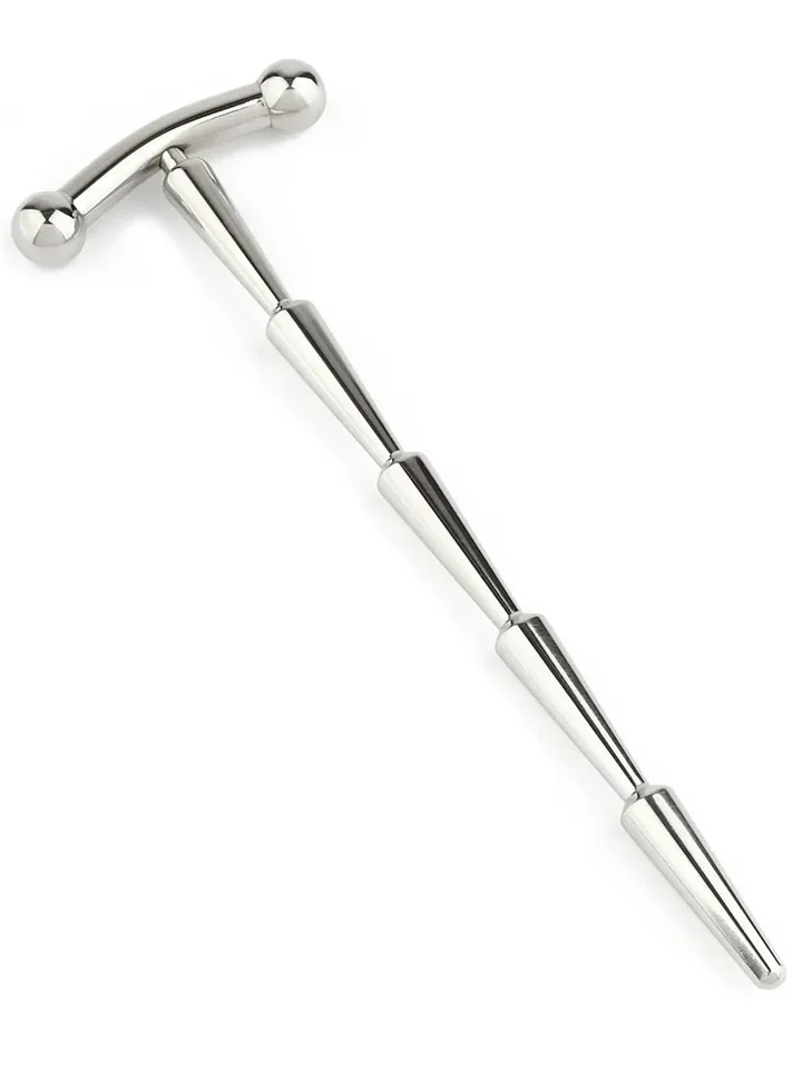 Mr. Steel Smooth Cum Rattle Penis Plug - Dilatorius 2