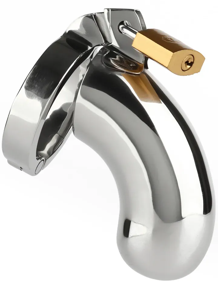 Mr. Steel The Brig Male Chastity Device - Skaistybės narvas 1