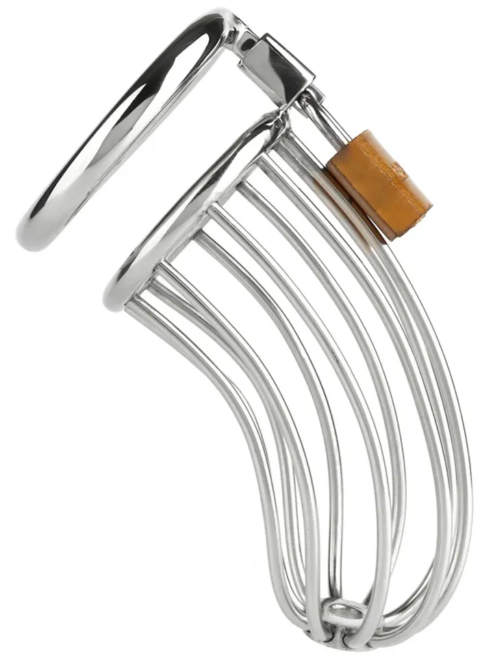 Mr. Steel The Man Slut Cock Cage - Skaistybės narvas 3