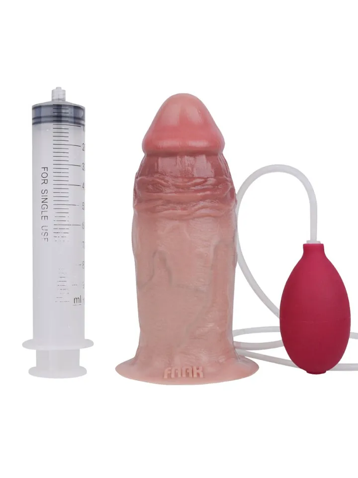 Mushfit Ejaculating Dildo 19 cm - Gurkšnoti dildo 2 [full]