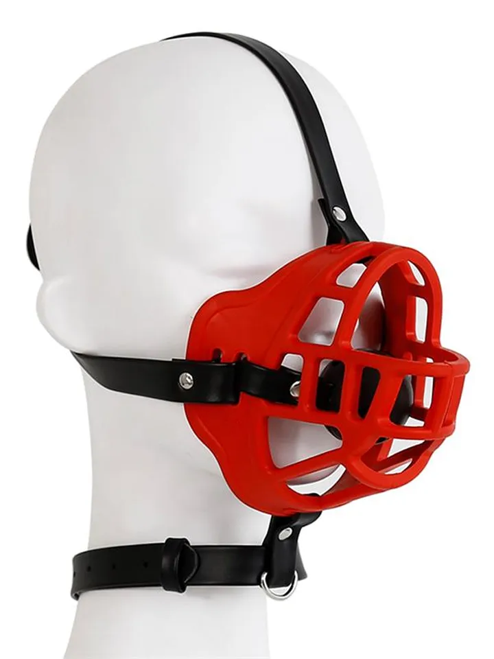 Muzzle With Breathable Gag Ball - Gago kamuolys 1 [full]