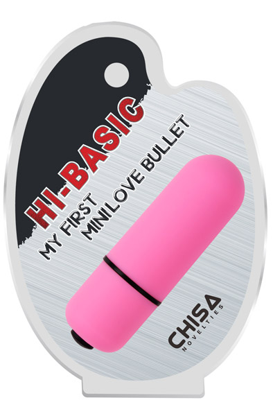 My First Love Pink Mini Bullet - Kulkos vibratorius 2