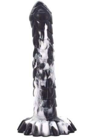 Nagal Dildo Black-White 25 cm - Dragon dildo 1