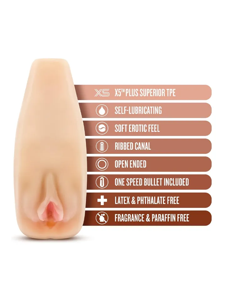Natasha Soft & Wet Vibrating Stroker - Vibruojantis makšties masturbatorius 2 [full]