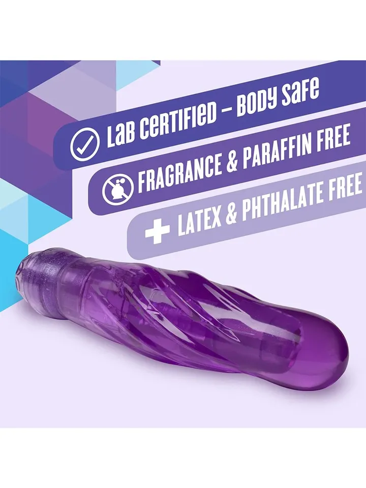 Naturally Yours Bachata Purple 16,5 cm - Vibruojantis dildo 4 [full]