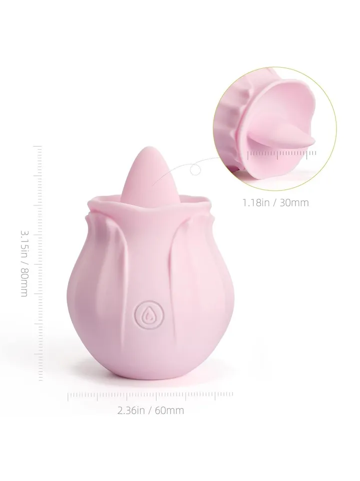 Nectar Clit Licking Rose Vibrator - Klitorio stimuliatorius 4 [full]