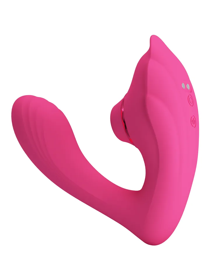 Nemo Vibrator With Clitoral Stimulator - Oro slėgio vibratorius 3 [full]