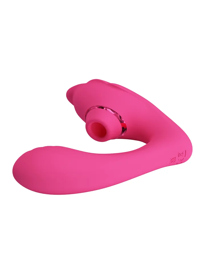 Nemo Vibrator With Clitoral Stimulator - Oro slėgio vibratorius 4 [full]