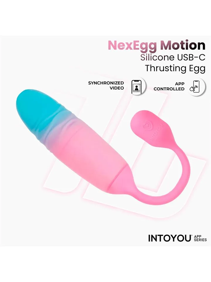 NexEgg Motion Vibrating Egg With Thrusting App - APP kontroliuojamas vibruojantis kiaušinis 2 [full]