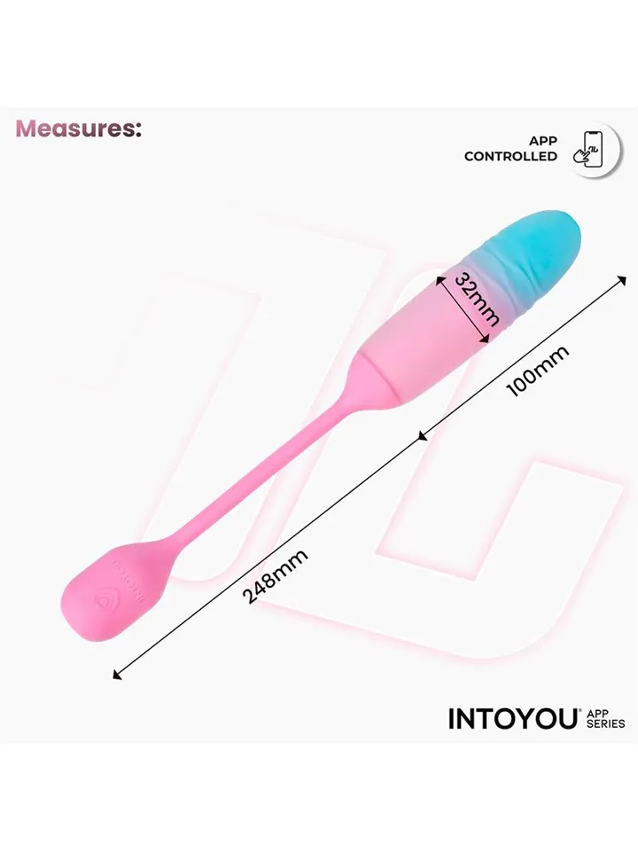 NexEgg Motion Vibrating Egg With Thrusting App - APP kontroliuojamas vibruojantis kiaušinis 3 [full]