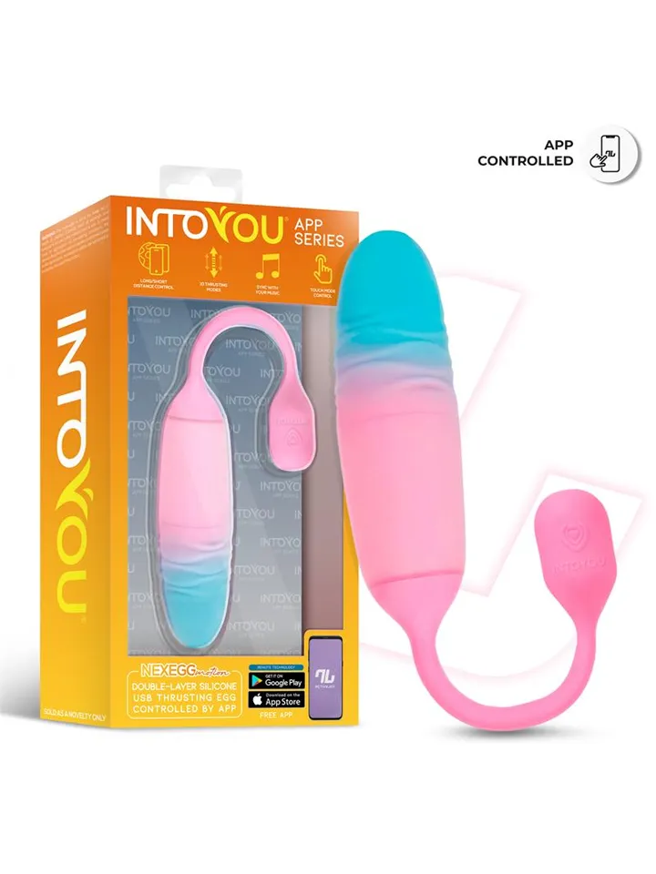 NexEgg Motion Vibrating Egg With Thrusting App - APP kontroliuojamas vibruojantis kiaušinis 5 [full]