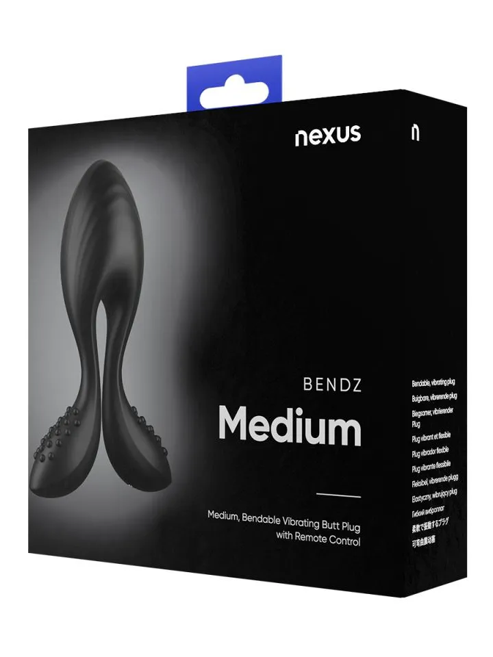 Nexus Bendz Adjustable Butt Plug Medium - Vibruojantis analinis kištukas 3 [full]
