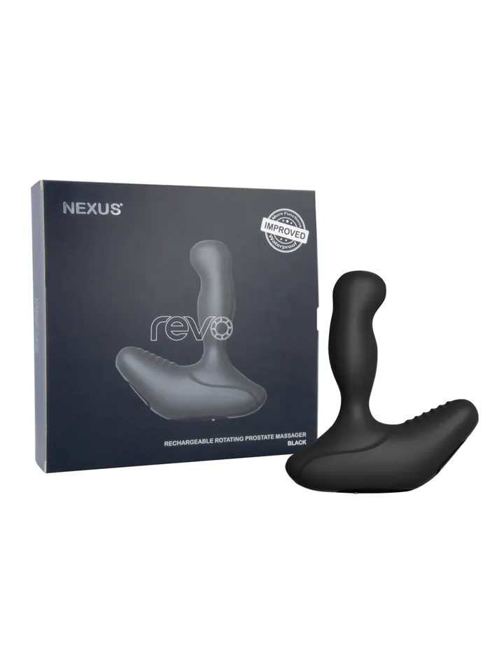 Nexus Revo Rotating Prostate Vibrator Black - Prostatos stimuliatorius 3 [full]
