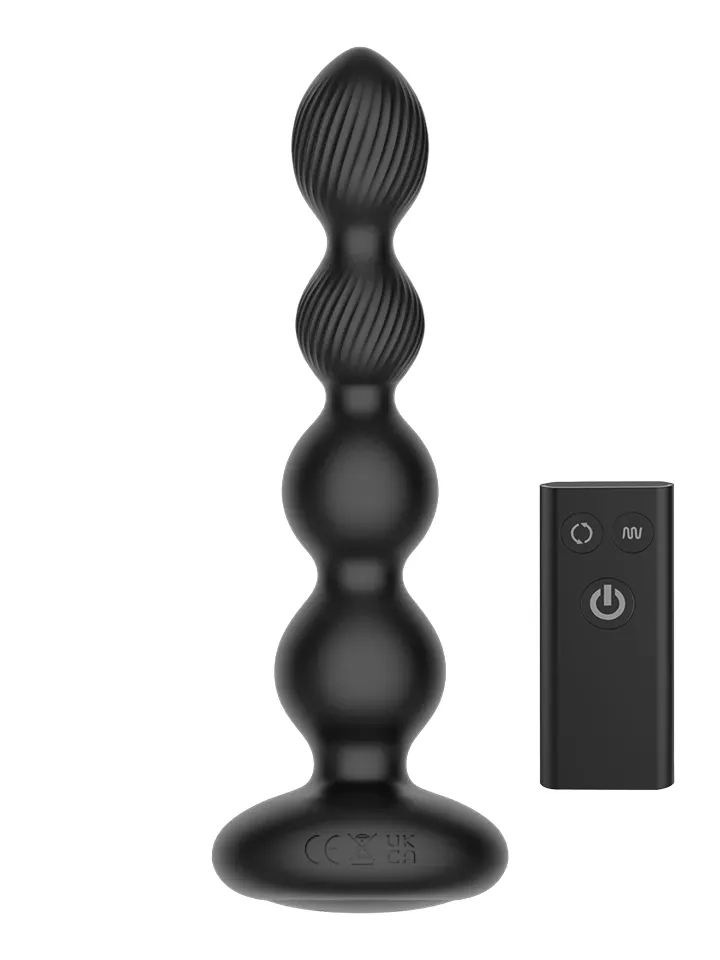 Nexus Tornado Rotating Beaded Anal Plug Large - Prostatos vibratorius 1 [full]