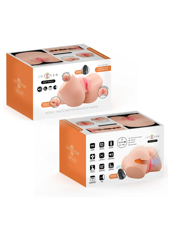 Nicole Vaginal Masturbator With Suction, Heat & Vibration - Sekso lėlė 5 [full]