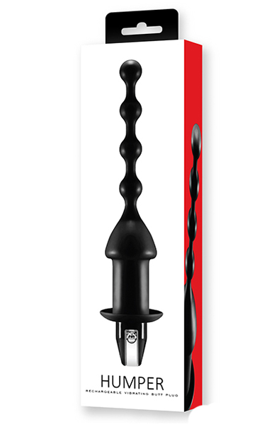 NMC Humper Rechargeable Silicone Butt Beads - Vibruojantis analinis kištukas 2