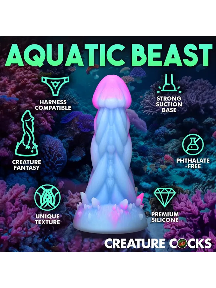 Nomura Jellyfish Silicone Dildo 18,5 cm - Fantasy dildo 2 [full]