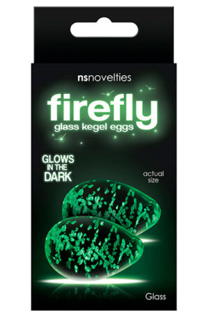 NS Novelties Firefly Glass Kegel Eggs - Kegelio kiaušiniai 1