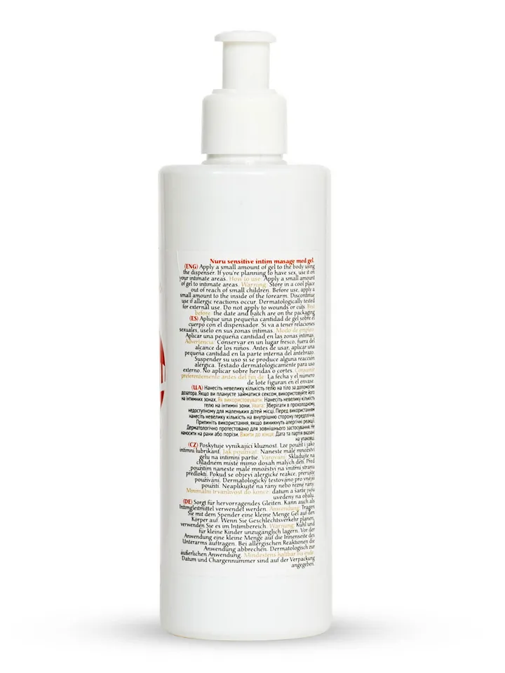 Nuru-Nuru Sensitive Intim Massage Gel 300 ml - Nuru gelis 4 [full]