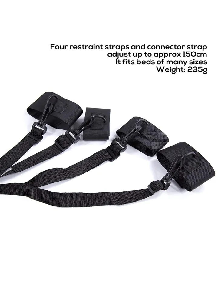 Nylon Velcro Bed Restraints With Plastic Hook - Riešas ir kulkšnies rankogaliai 2 [full]