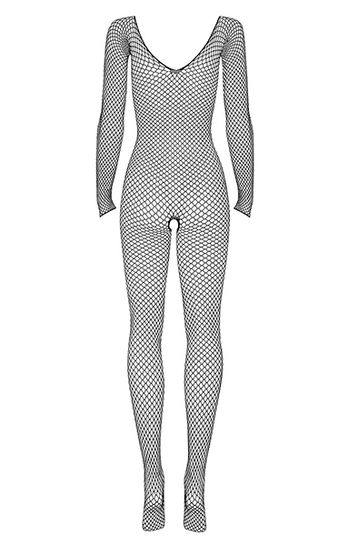 Obsessive Bodystocking N109 Black - Seksualus apatinis trikotažas 3