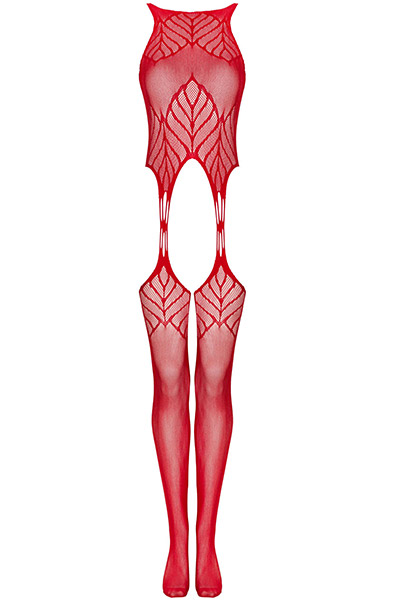 Obsessive Bodystocking N122 Red - Kėbulo staklės 3