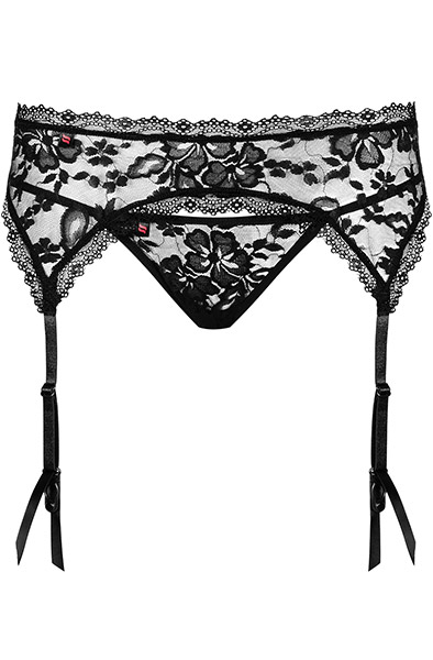 Obsessive Catia Garter Belt & Thong - Keliaraiščio diržo laikiklis 4