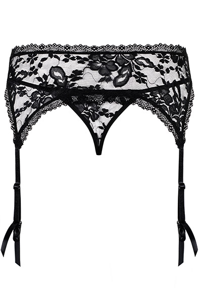 Obsessive Catia Garter Belt & Thong - Keliaraiščio diržo laikiklis 5