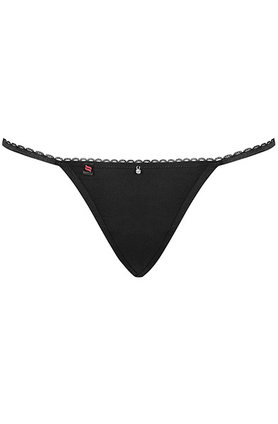 Obsessive Chiccanta Thong Black - Kelnaitės 3