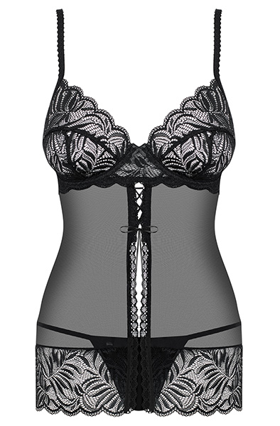 Obsessive Contica Babydoll - Seksualus apatinis trikotažas 3