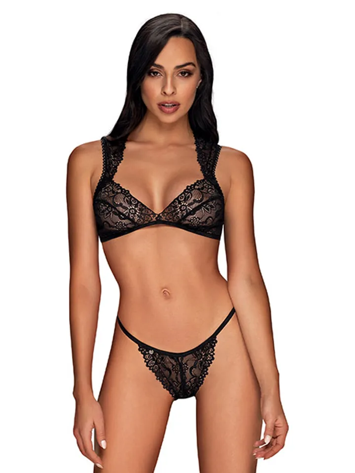 Obsessive Elisetta 2-pcs Set - Seksualus apatinis trikotažas 1 [full]