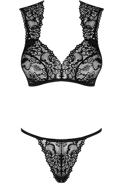 Obsessive Elisetta 2-pcs Set - Seksualus apatinis trikotažas 3