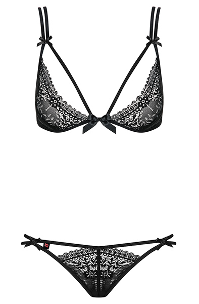 Obsessive Intensa 2 pcs Set - Seksualus apatinis trikotažas 4