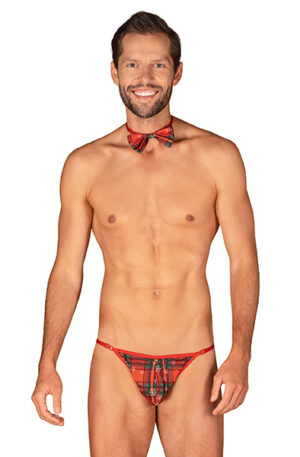 Obsessive Mr Merrilo Thong & Bow Tie - Jockstrap 1