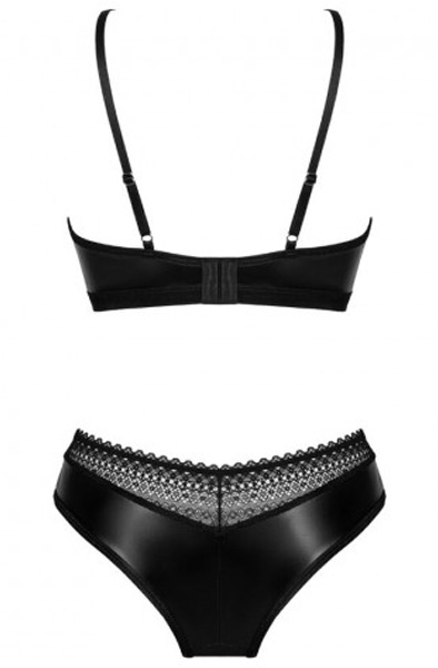 Obsessive Norides 2-pcs Set Black - Liemenėlės ir Liemenėlių rinkinys 6
