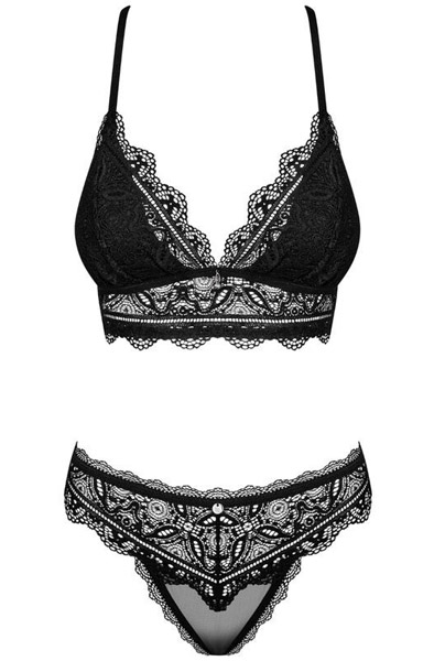 Obsessive Renelia 2-pcs Set - Seksualus apatinis trikotažas 3