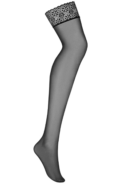 Obsessive Shibu Stockings Black - Nebuvaučiai 2