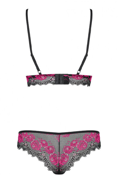 Obsessive Tulia 2 pcs Set - Seksualus apatinis trikotažas 5