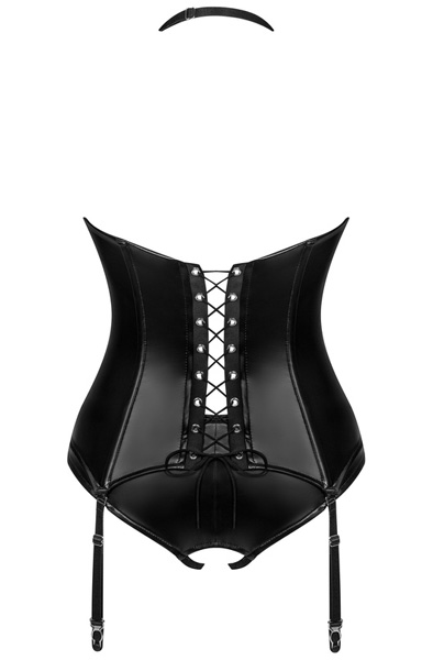 Obsessive Viranes Corset Black - Korsetas 4